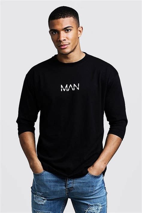 Versace like man shirt from Boohoo 